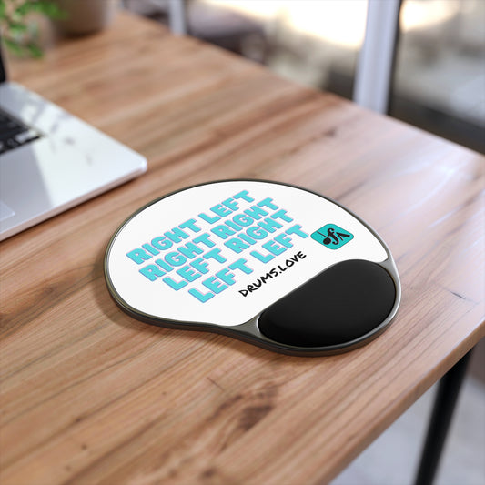 Paradiddle Mouse Pad With Wrist Rest